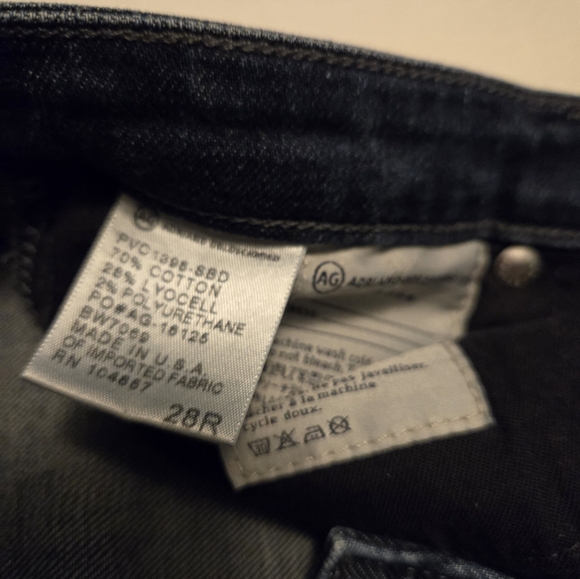 Adriano goldschmied "the Belle petite" dark wash flare jeans - Picture 4 of 4